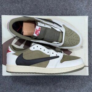 Jordan 1Retro Low OG SP Travis Scott Medium Olive